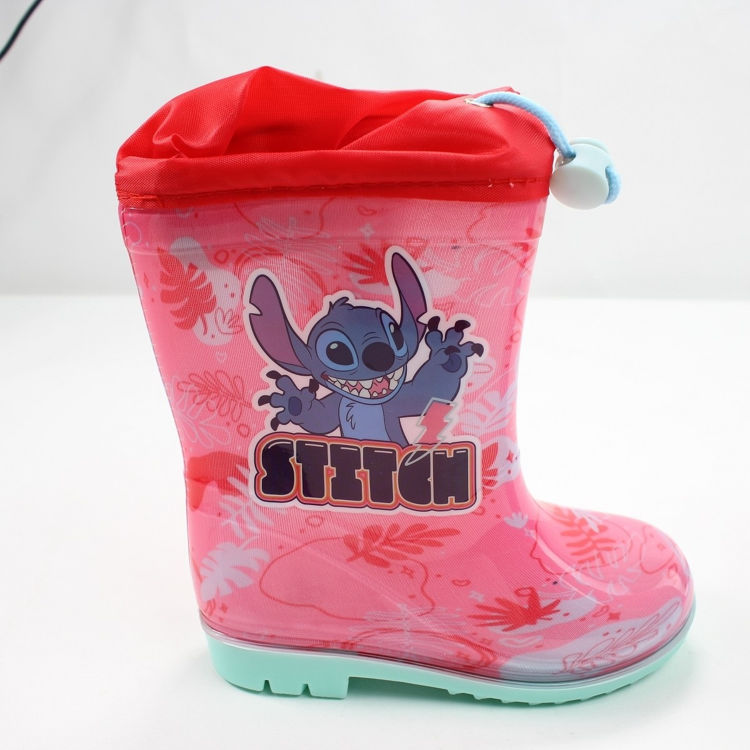Picture of WD14882- STITCH RAIN BOOTS /WELLIES (24-33)